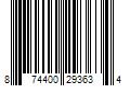 Barcode Image for UPC code 874400293634