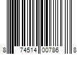 Barcode Image for UPC code 874514007868