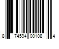 Barcode Image for UPC code 874594001084