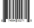 Barcode Image for UPC code 874594002715