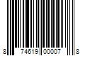 Barcode Image for UPC code 874619000078