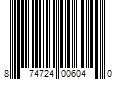 Barcode Image for UPC code 874724006040