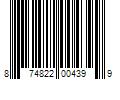 Barcode Image for UPC code 874822004399