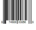 Barcode Image for UPC code 874989008568