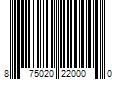 Barcode Image for UPC code 875020220000