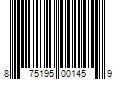 Barcode Image for UPC code 875195001459