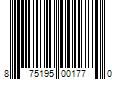 Barcode Image for UPC code 875195001770