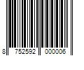 Barcode Image for UPC code 8752592000006