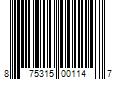 Barcode Image for UPC code 875315001147