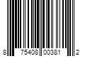 Barcode Image for UPC code 875408003812