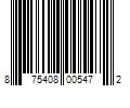 Barcode Image for UPC code 875408005472