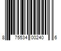 Barcode Image for UPC code 875534002406