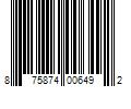 Barcode Image for UPC code 875874006492