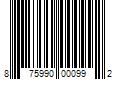 Barcode Image for UPC code 875990000992