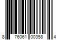 Barcode Image for UPC code 876061003584