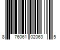 Barcode Image for UPC code 876061020635