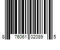 Barcode Image for UPC code 876061020895