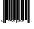 Barcode Image for UPC code 876061020901