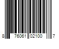 Barcode Image for UPC code 876061021007