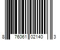 Barcode Image for UPC code 876061021403