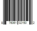 Barcode Image for UPC code 876061021502