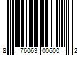 Barcode Image for UPC code 876063006002