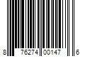 Barcode Image for UPC code 876274001476