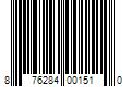 Barcode Image for UPC code 876284001510