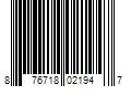 Barcode Image for UPC code 876718021947