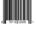 Barcode Image for UPC code 876718025051