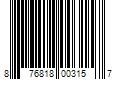 Barcode Image for UPC code 876818003157