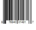 Barcode Image for UPC code 876840014817