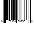 Barcode Image for UPC code 876964003568