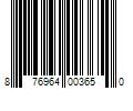 Barcode Image for UPC code 876964003650