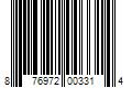 Barcode Image for UPC code 876972003314