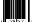 Barcode Image for UPC code 877055001043