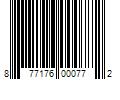 Barcode Image for UPC code 877176000772