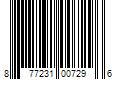 Barcode Image for UPC code 877231007296