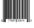 Barcode Image for UPC code 877697005140