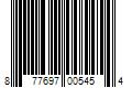 Barcode Image for UPC code 877697005454