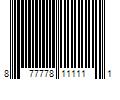 Barcode Image for UPC code 877778111111