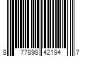 Barcode Image for UPC code 877898421947