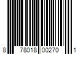 Barcode Image for UPC code 878018002701