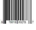 Barcode Image for UPC code 878018002787