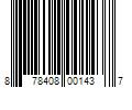 Barcode Image for UPC code 878408001437