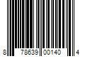 Barcode Image for UPC code 878639001404