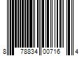 Barcode Image for UPC code 878834007164