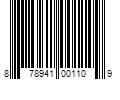 Barcode Image for UPC code 878941001109