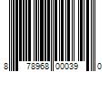 Barcode Image for UPC code 878968000390