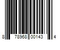 Barcode Image for UPC code 878968001434